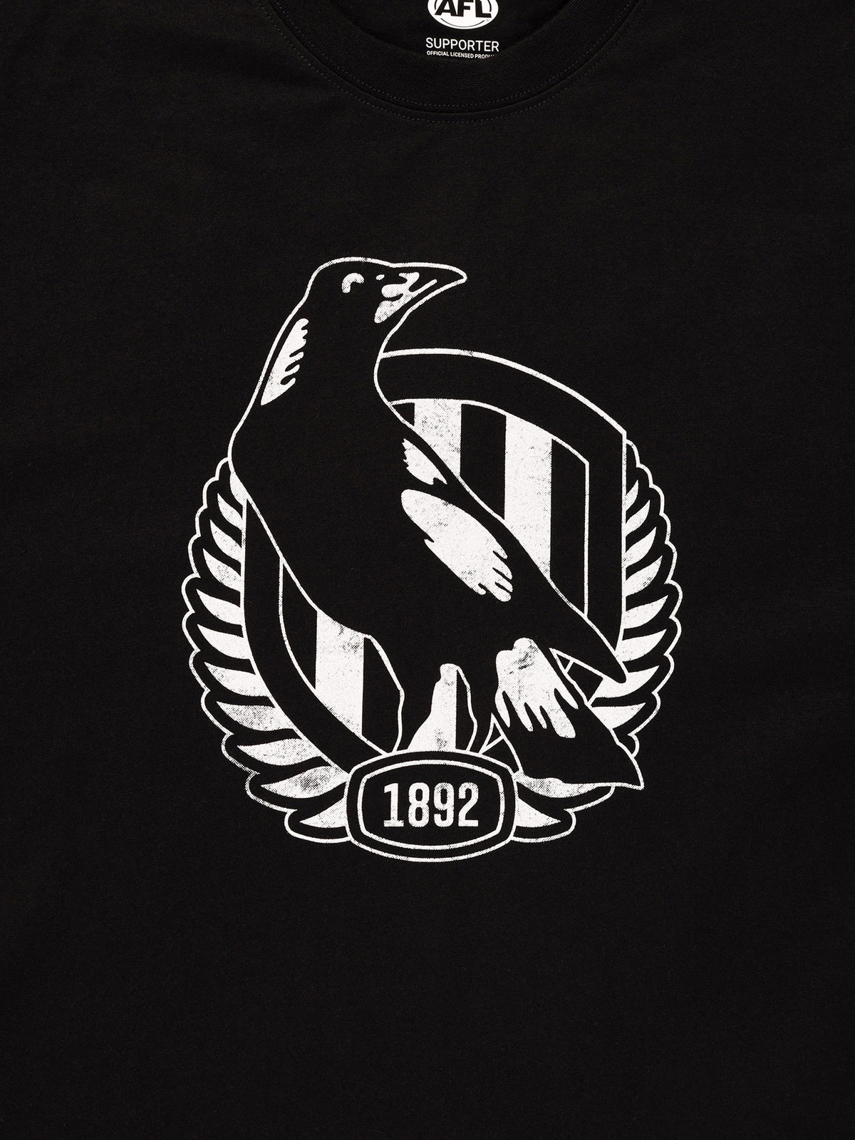 Collingwood Magpies 2023 AFL Core Logo Tee Sizes S-5XL!
