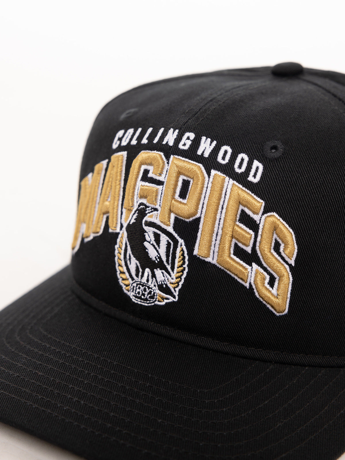 Colliingwood Magpies 2023 AFL Arch Wordmark Deadstock Cap!