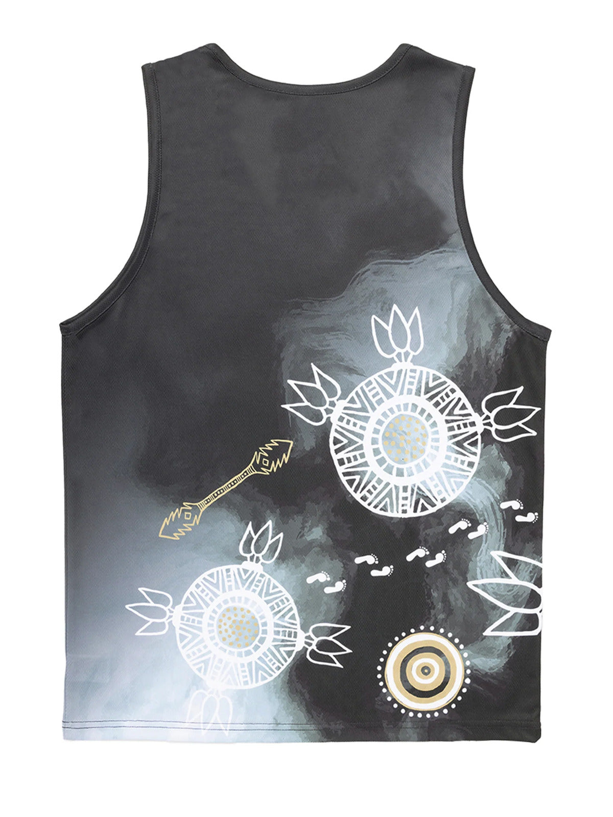 Collingwood Magpies AFL Indigenous Training Singlet Sizes S-5XL!
