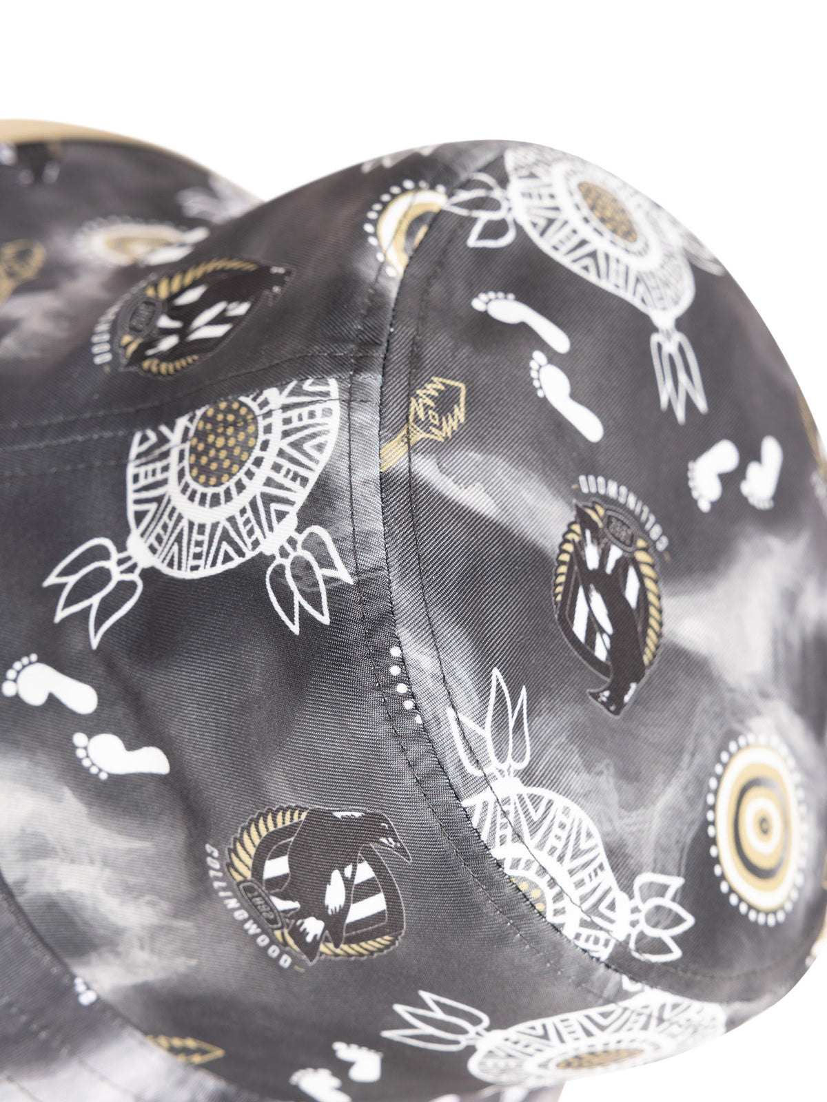 Collingwood Magpies AFL Indigenous Bucket Hat Cap!