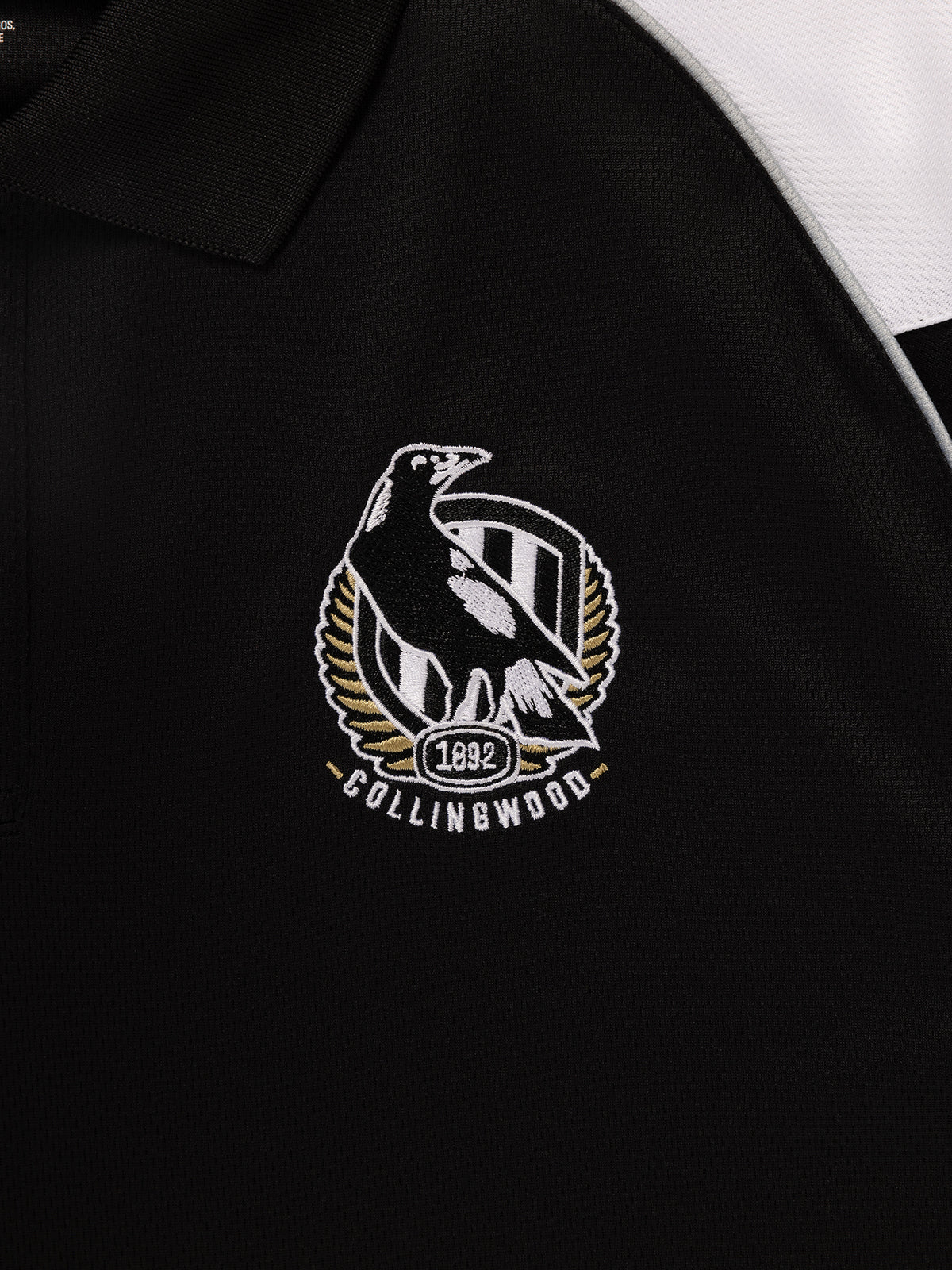 Collingwood Magpies AFL Performance Polo Sizes S-5XL! S4