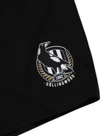 Collingwood Magpies AFL Performance Training Shorts Sizes S-5XL! S4