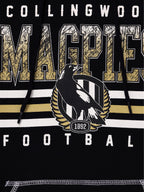 Collingwood Magpies AFL Youth Sketch Hoody Hoodie Kids Sizes 8-16! T4