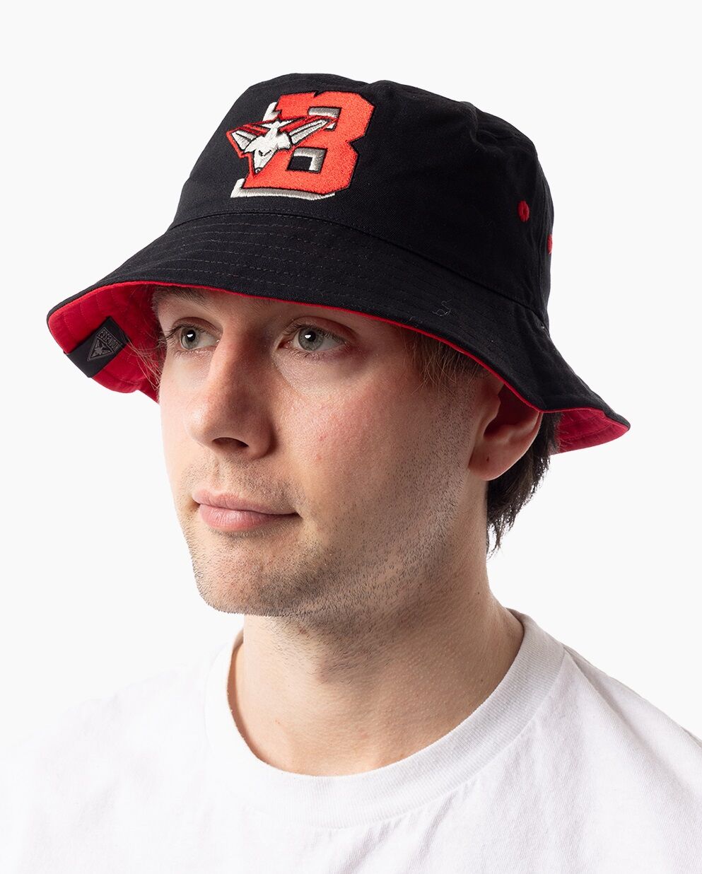 Essendon Bombers AFL Graphic Letter Bucket Hat Cap!