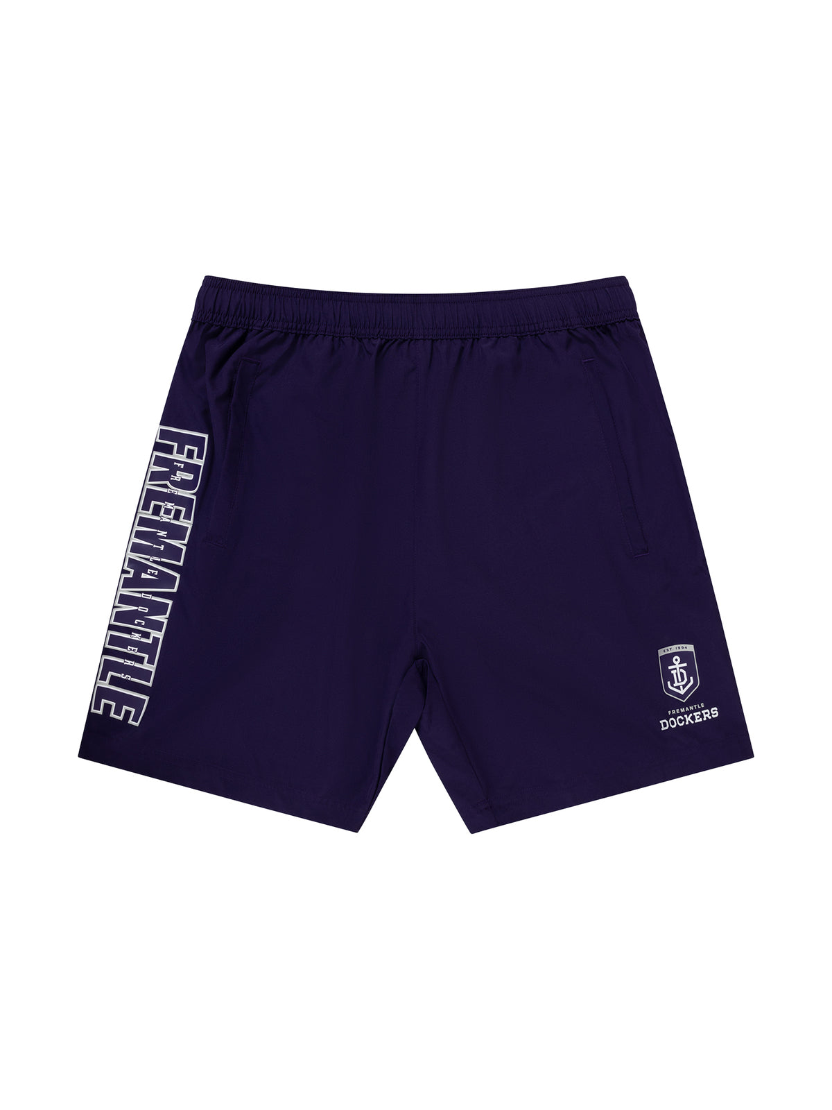 Fremantle Dockers AFL Performance Training Shorts Sizes S-5XL! S4