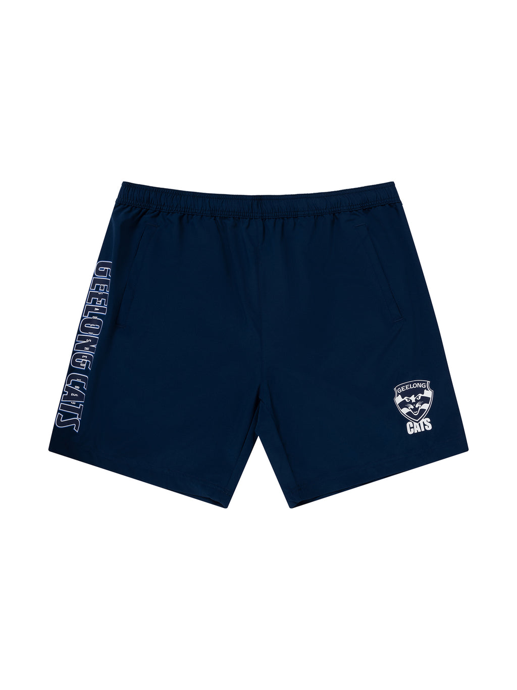 Geelong Cats AFL Performance Training Shorts Sizes S-5XL! S4