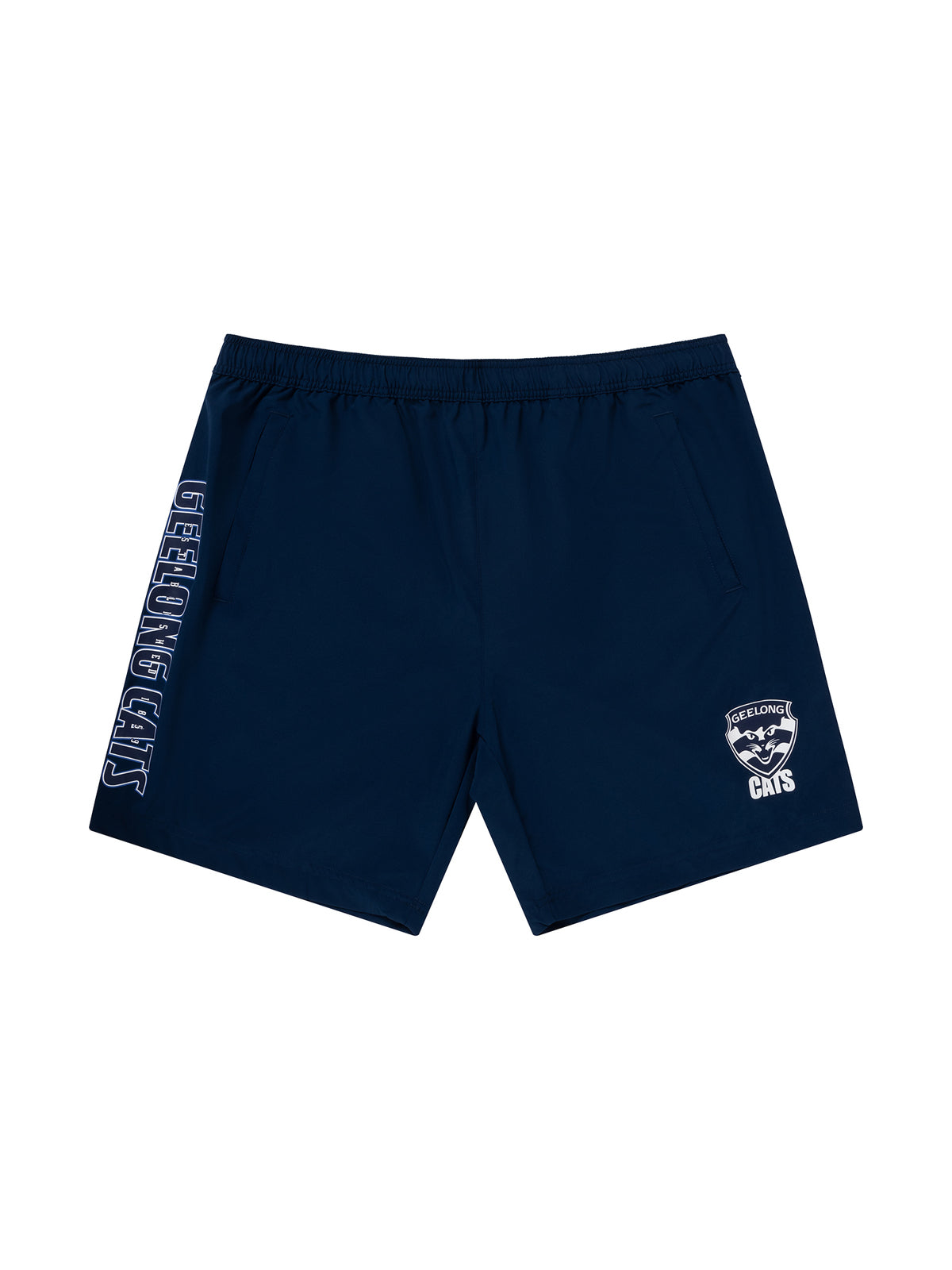 Geelong Cats AFL Performance Training Shorts Sizes S-5XL! S4