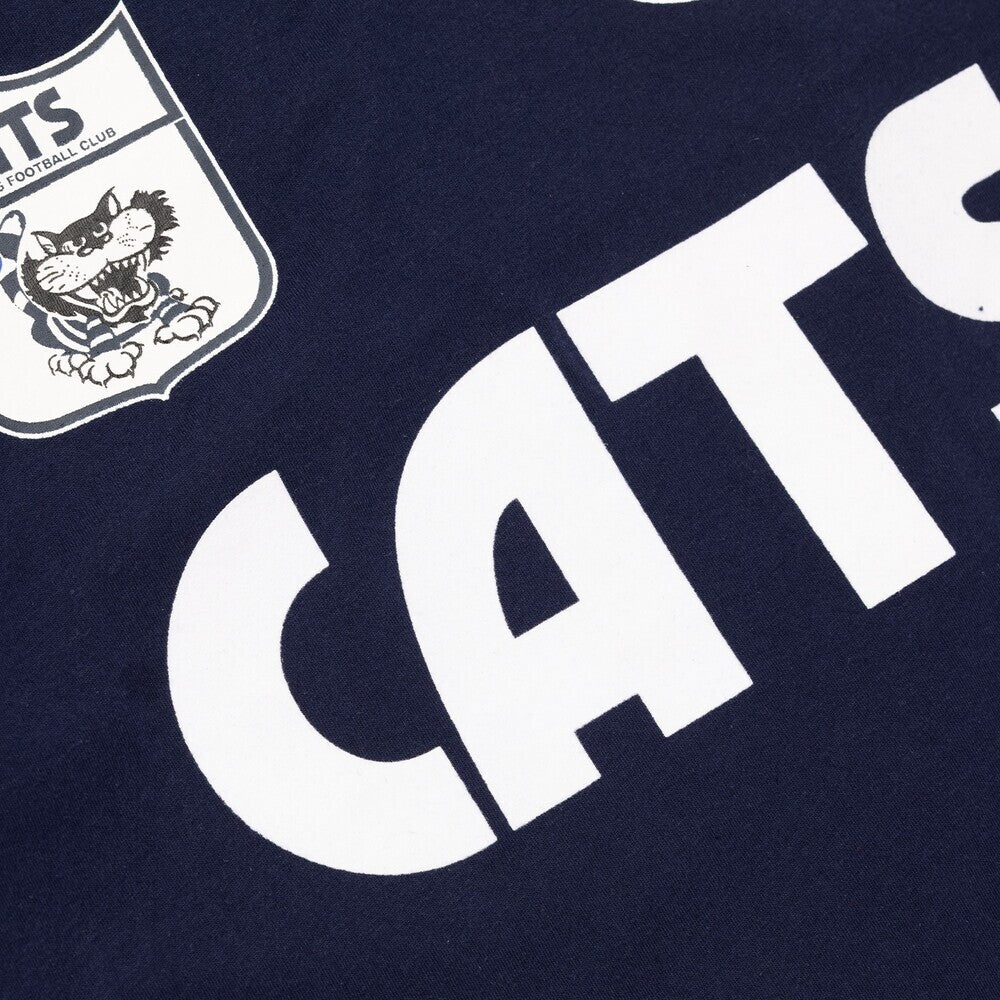 Geelong Cats AFL Throwback Graphic Tee Sizes S-5XL! W3