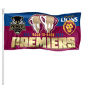 Brisbane Lions AFL 2025 Premiers Pole Flag P2! In Stock!