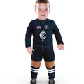 Carlton Blues AFL Kids Footysuit Infants Sizes 000-2! T3