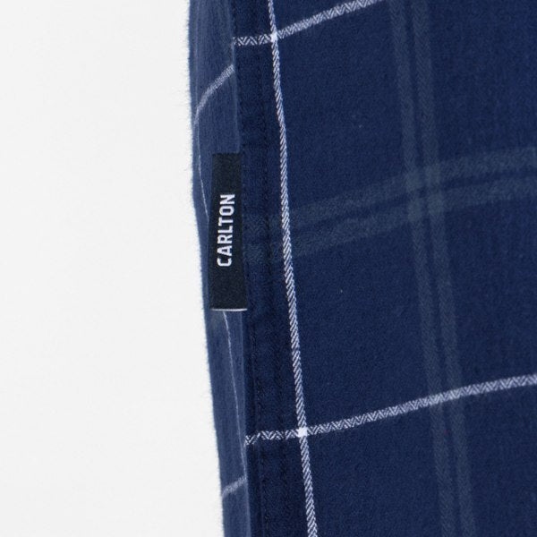 Carlton Blues AFL 'Mustang' Flannel Shirt Button Up T Shirt Sizes S-5XL!