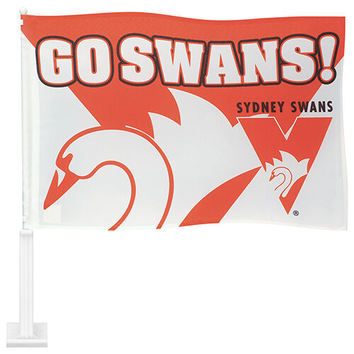 Sydney Swans AFL Car Flag 30 cm x 45 cm!