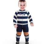 Geelong Cats AFL Kids Footysuit Infants Sizes 000-2! T3