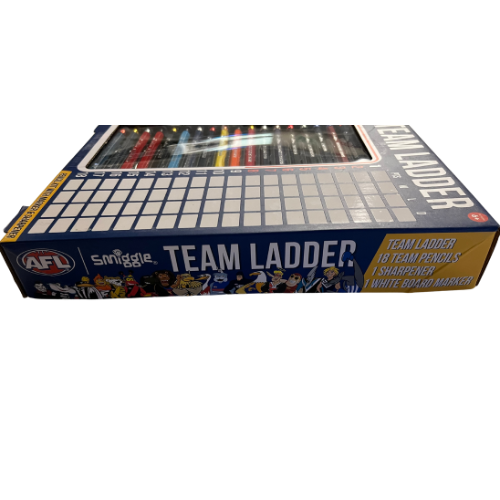Official AFL Coloured Pencils Stationary Scoreboard Score Board Team Ladder!