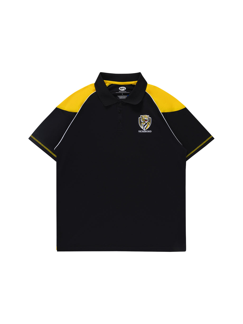 Richmond Tigers AFL Performance Polo Sizes S-5XL! S4
