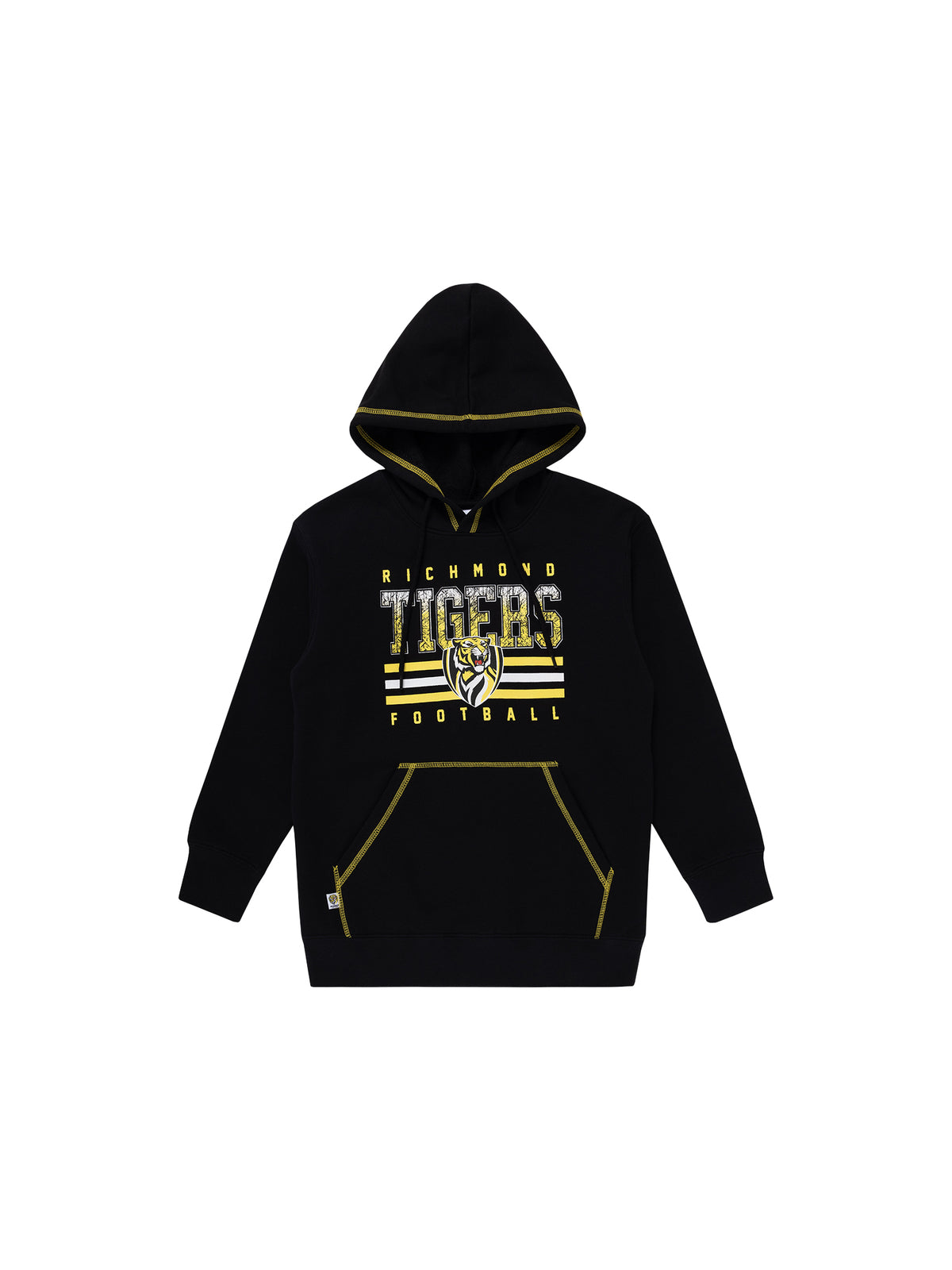 Richmond Tigers AFL Youth Sketch Hoody Hoodie Sizes 8-16! T4