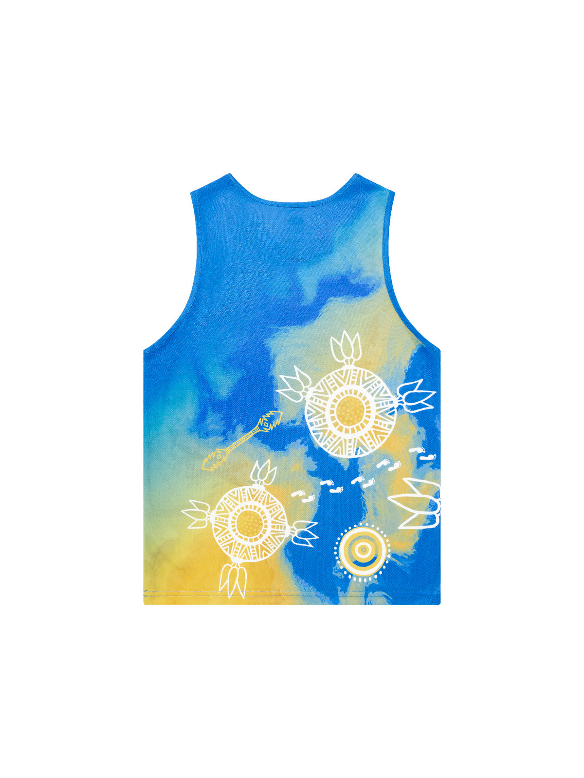 West Coast Eagles AFL Indigenous Training Singlet Sizes S-3XL!