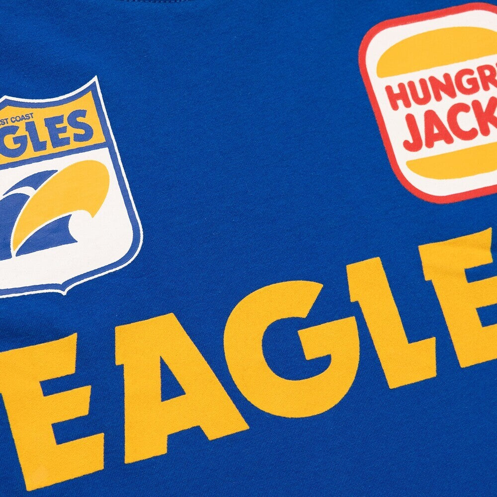 West Coast Eagles AFL Throwback Graphic Tee Sizes S-5XL! W3