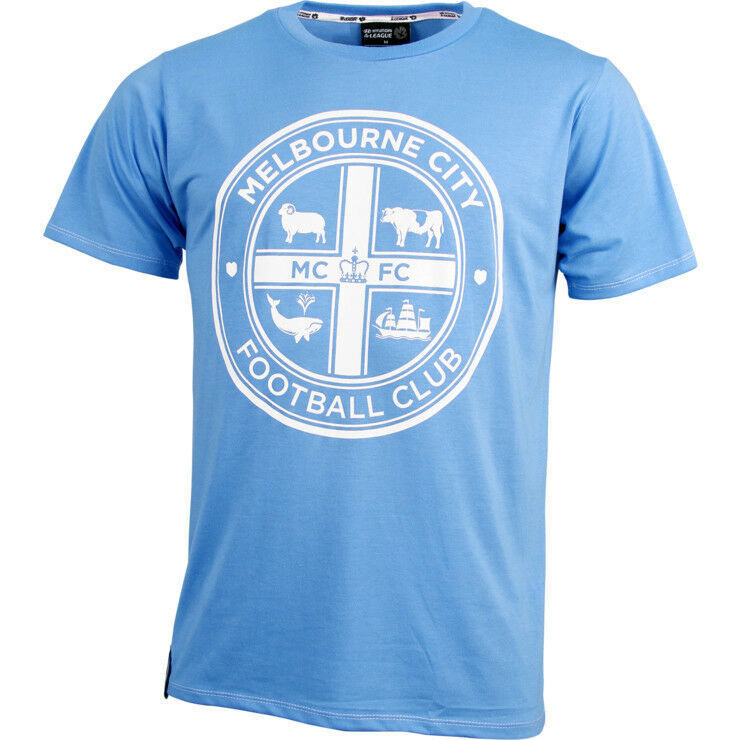 Melbourne City FC Classic Core T Shirt Size S-5XL! A League Soccer Football! 5
