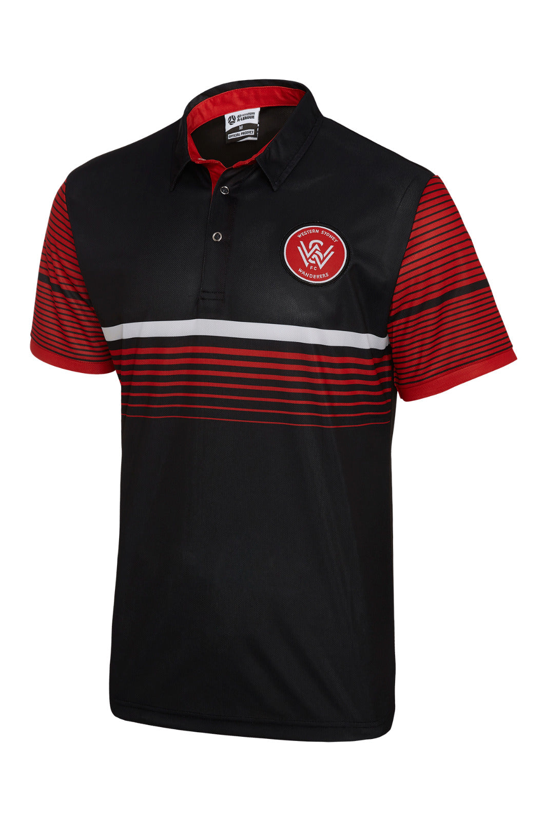 Western Sydney Wanderers 2018 A League Soccer Sublimated Polo Shirt Size S-5XL