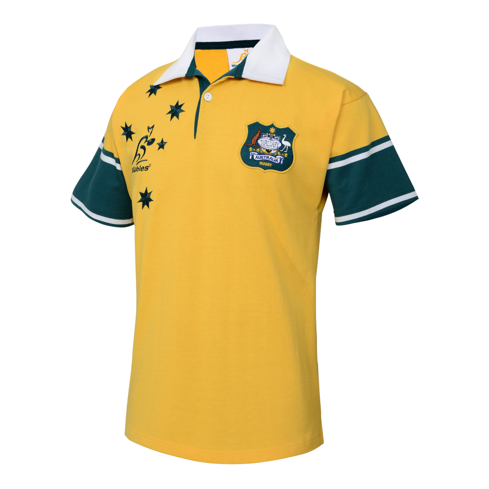 Australian Wallabies 2001 Rugby Union World Cup Retro Jersey Sizes S-5XL!
