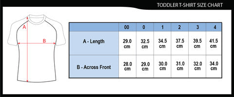 Australian Wallabies ARU Ashtabula Game Time Tee Sizes 1-4!