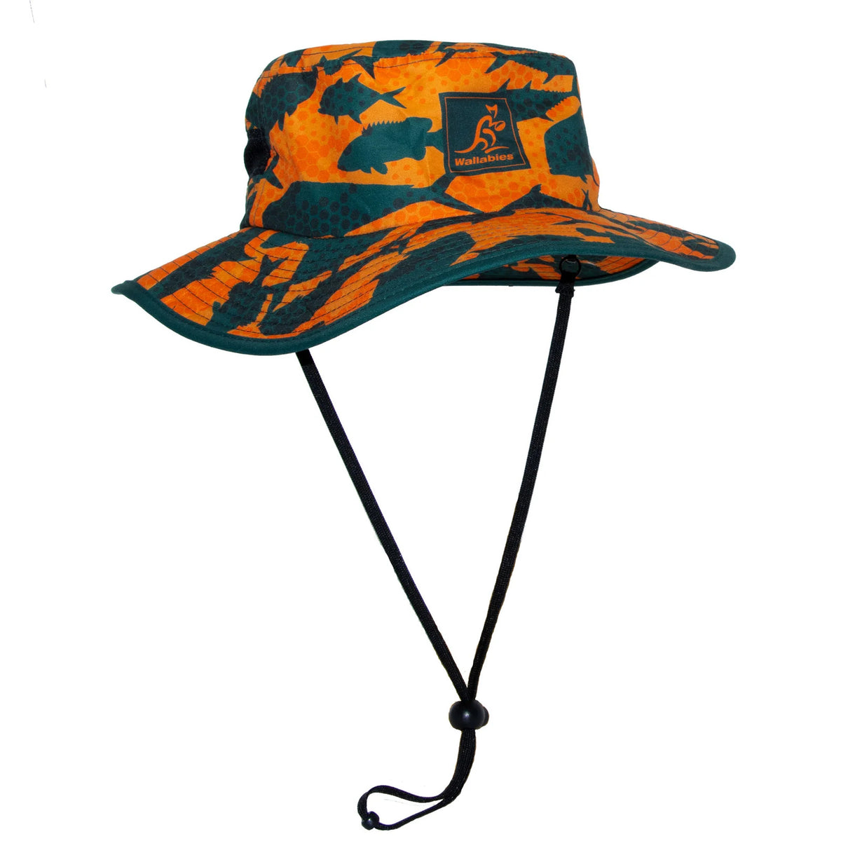 Australian Wallabies ARU Reefseeker Reef Runner Fishing Bucket Hat/Cap!