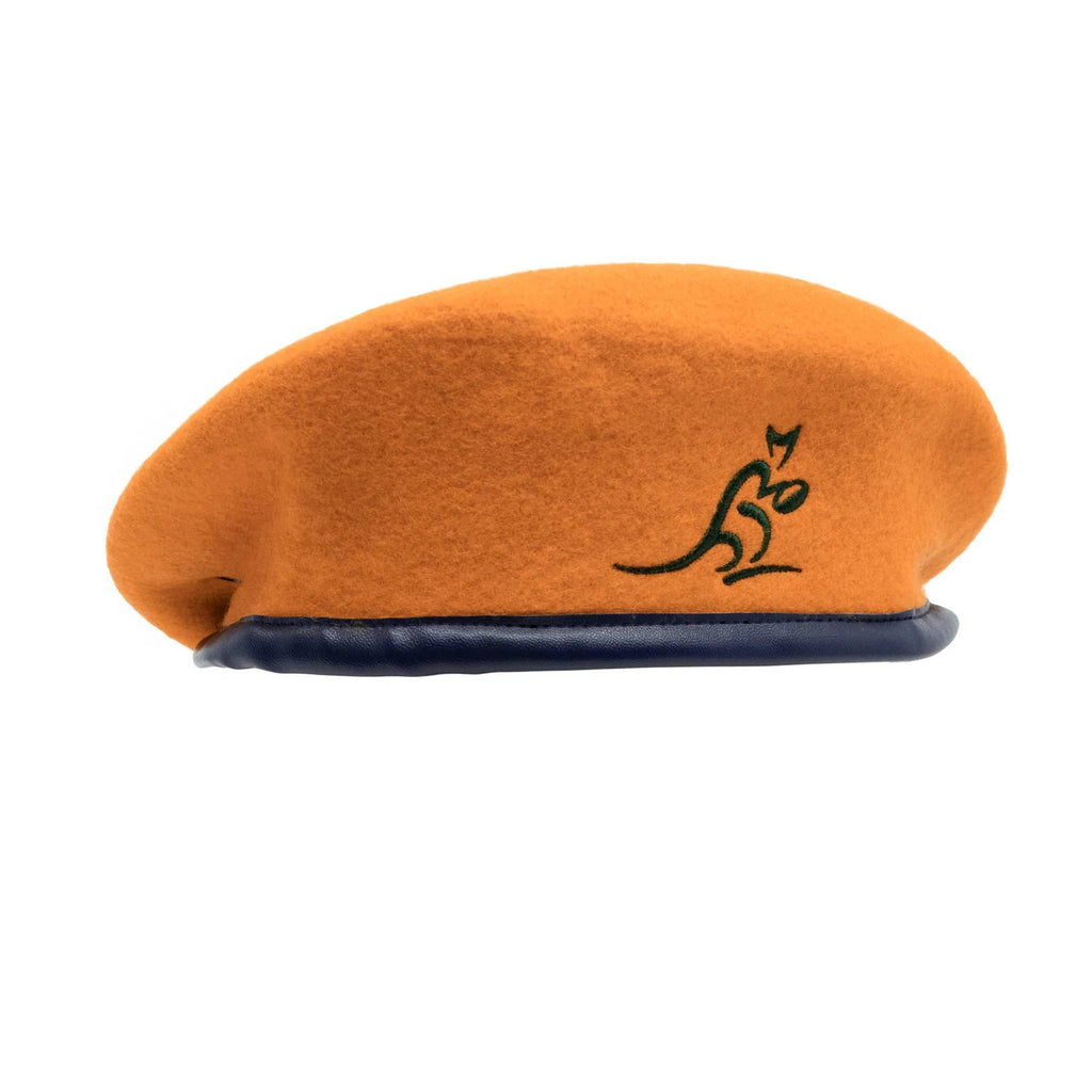 Australian Wallabies ARU Gold Beret Hat/Cap!