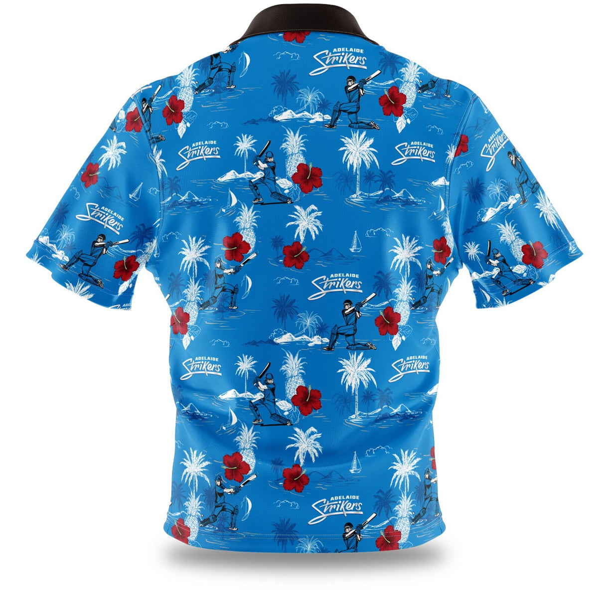 Adelaide Strikers Big Bash BBL Cricket 2022 Hawaiian Shirt Polo Sizes S-5XL
