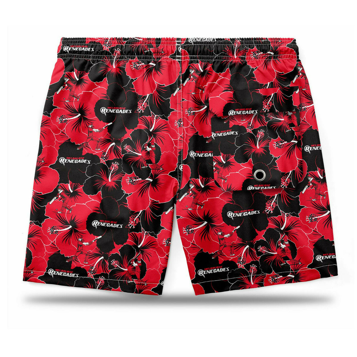 Melbourne Renegades BBL Big Bash Cricket 2020 Adult Hawaiian Shorts Sizes S-5XL