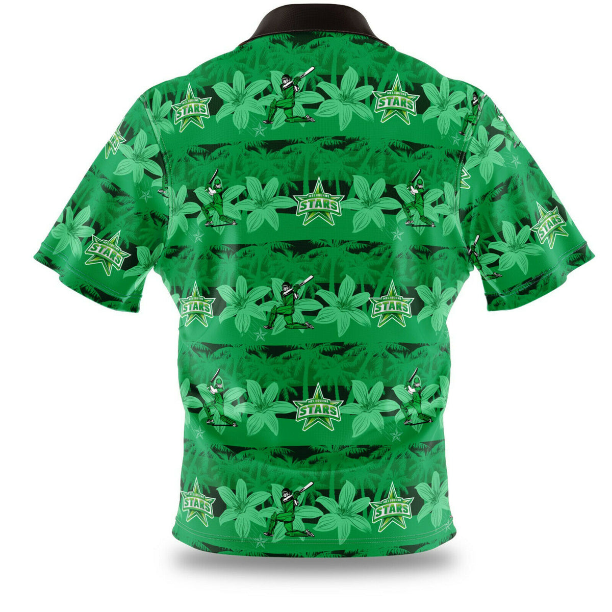 Melbourne Stars Big Bash BBL Cricket 2022 Adult Hawaiian Shirt Polo Sizes S-5XL!
