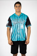 Brisbane Heat Big Bash BBL 'Slugger' Baseball Shirt Sizes S-5XL!
