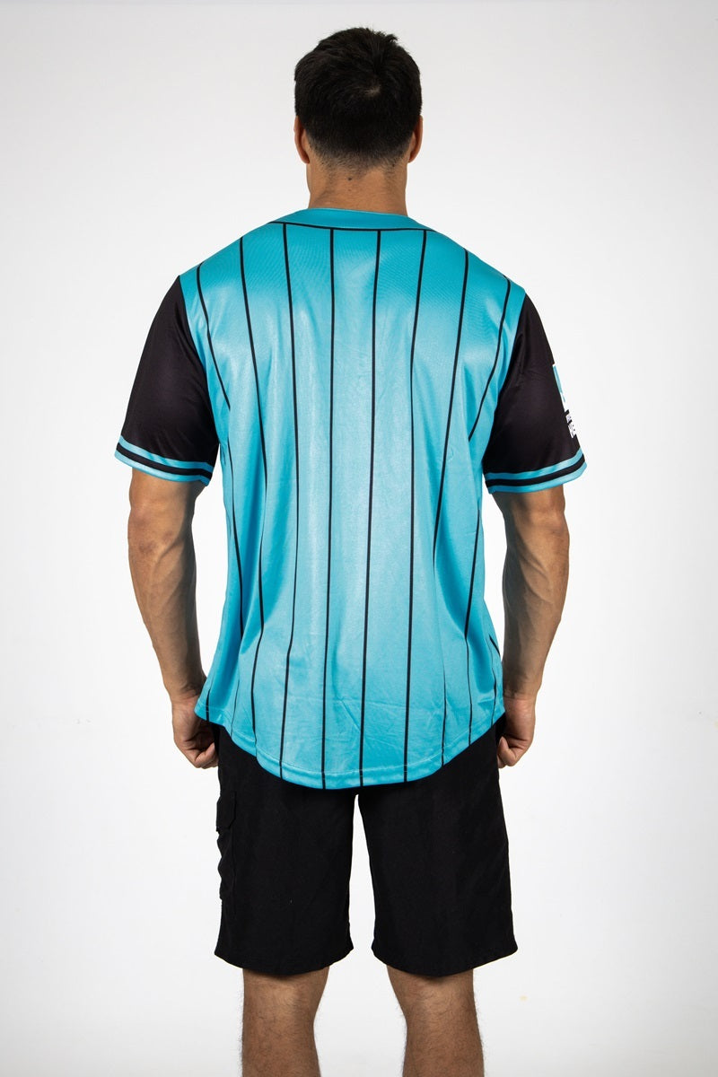 Brisbane Heat Big Bash BBL 'Slugger' Baseball Shirt Sizes S-5XL!