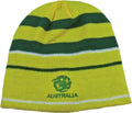 Australia Socceroos Reversible Gold & Green Beanie! 2 in 1 Winter Beanie! World