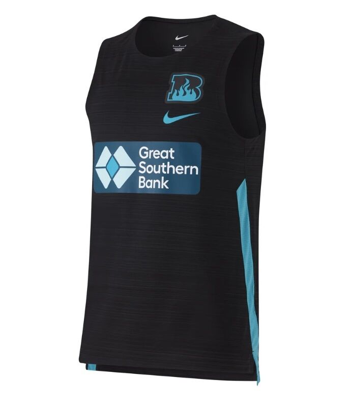 Brisbane Heat Big Bash BBL Nike Players Training Singlet Sizes S-3XL!