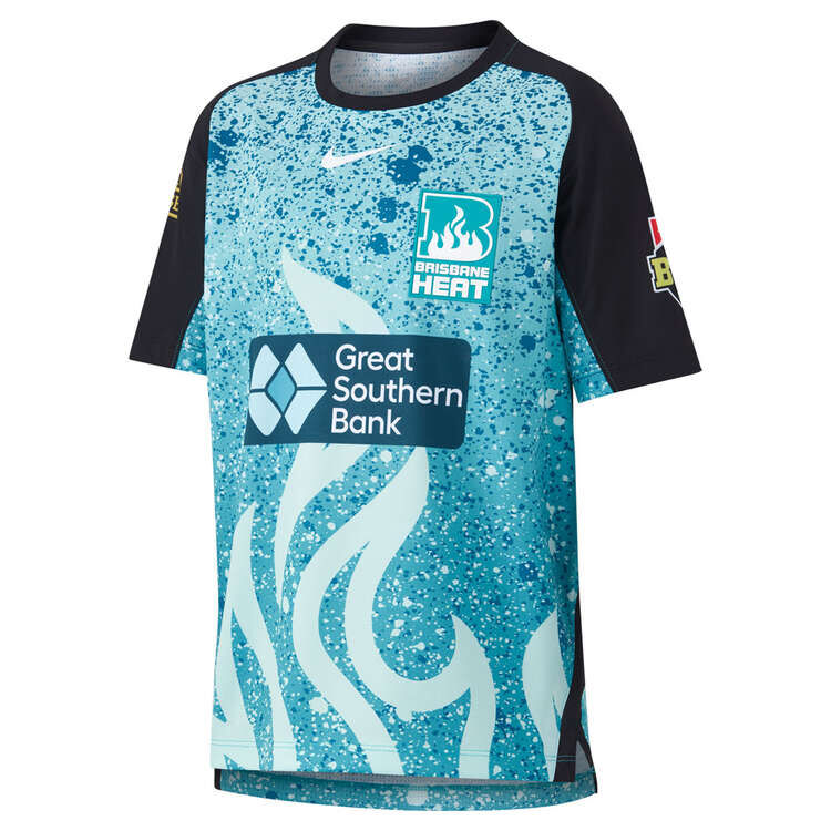 Brisbane Heat Big Bash BBL Nike Home Jersey Sizes S-3XL!