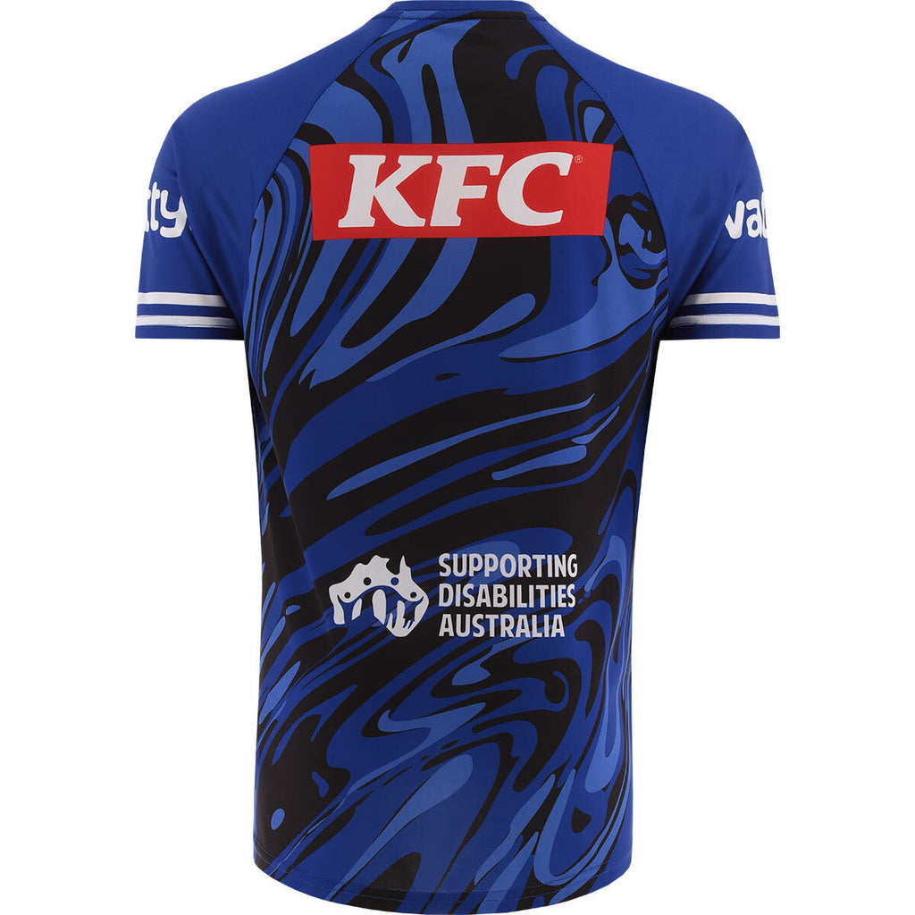Canterbury Bulldogs NRL 2026 O'Neills Blue Training Shirt Sizes S-7XL!