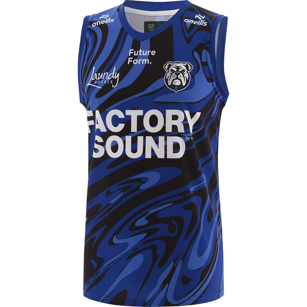 Canterbury Bulldogs NRL 2026 O'Neills Training Singlet Sizes S-7XL!