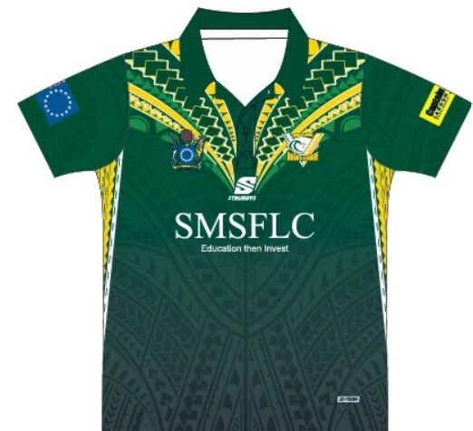 Cook Islands RLWC 2026 Media Polo Shirt Sizes S-5XL!