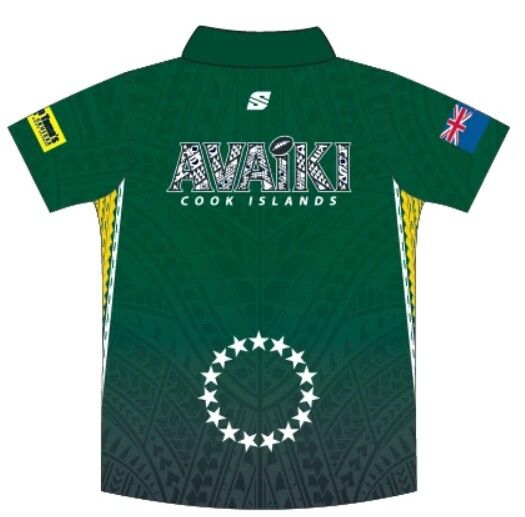 Cook Islands RLWC 2026 Media Polo Shirt Sizes S-5XL!