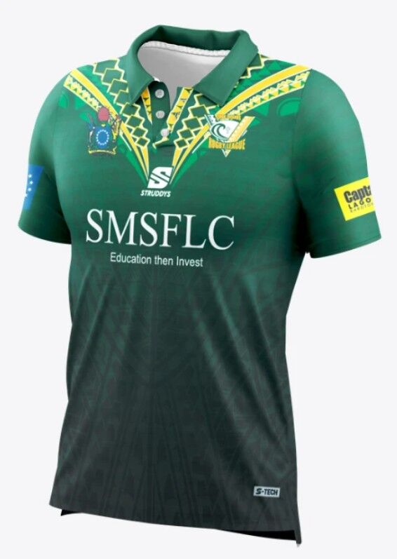 Cook Islands RLWC 2026 Media Polo Shirt Sizes S-5XL!