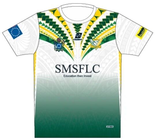 Cook Islands RLWC 2026 Warm Up T Shirt Sizes S-3XL!