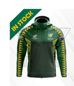 Cook Islands Rugby League Quarter Zip Hoody Sizes S-5XL!