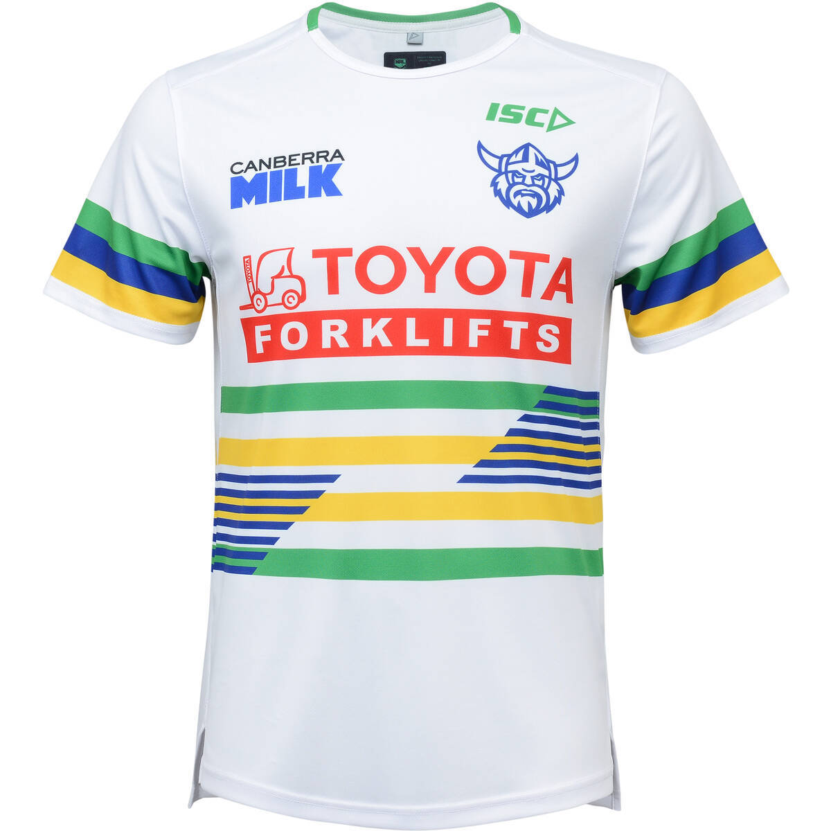 Canberra Raiders NRL ISC Players Run Out Shirt Sizes S-5XL! T4