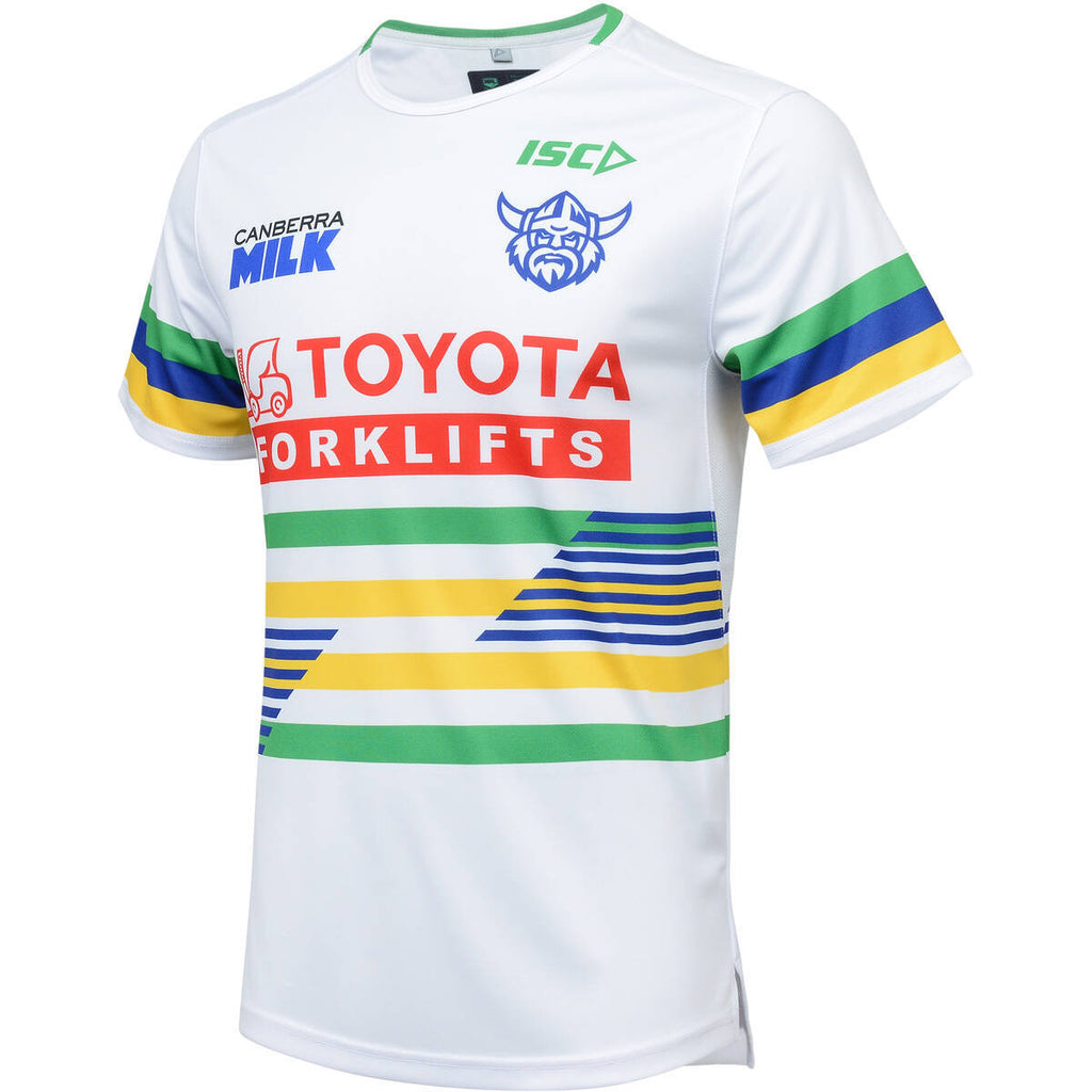 Canberra Raiders NRL ISC Players Run Out Shirt Sizes S-5XL! T4