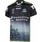 Cronulla Sharks NRL X Blades Kokoda Jersey Sizes S-5XL!