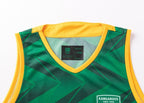 Australian Kangaroos 2024/25 ARL Players Green Training Singlet Sizes S-7XL!