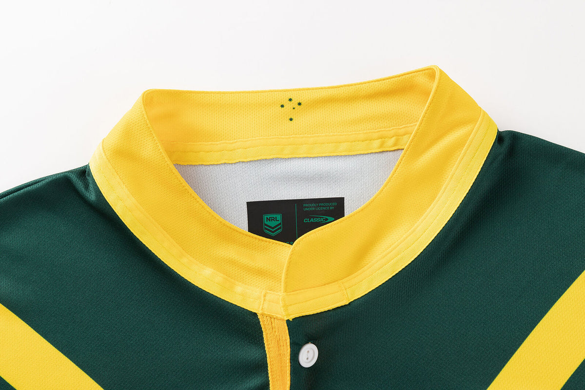 Australian Kangaroos 2025/26 ARL Players Home Jersey Sizes S-7XL!