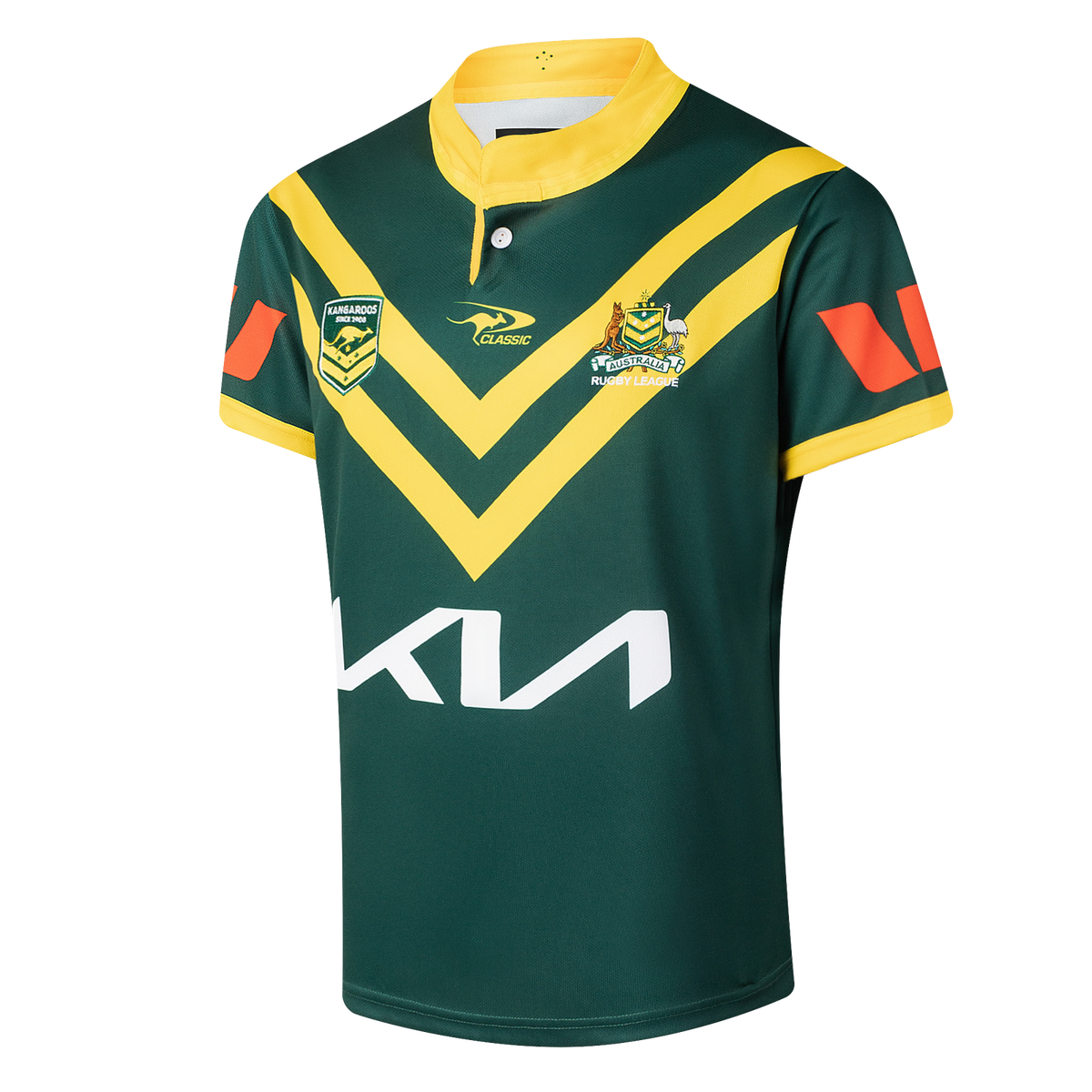 Australian Kangaroos 2025/26 ARL Players Home Jersey Sizes S-7XL!