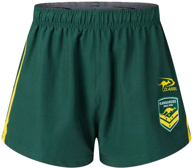 Australian Kangaroos RLWC 2026 Classic Home Shorts Sizes S-2XL!